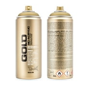 Montana GOLD 400 ml Spray Color, Gold Matte
