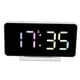 thumbnail image 4 of Reloj despertador digital LED con espejo, automático, fotosensible, con carga USB y alarmas duales para el hogar, el dormitorio y la oficina., 4 of 14