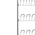 thumbnail image 3 of Organize It All Overdoor Wire Shoe Rack, Silver, 3 of 7