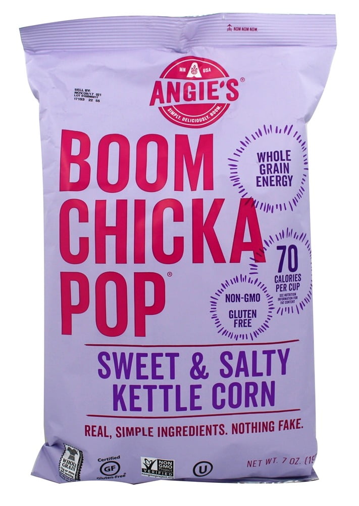 Angie's BOOMCHICKAPOP - Kettle Corn Sweet and Salty - 7 oz. | Walmart ...