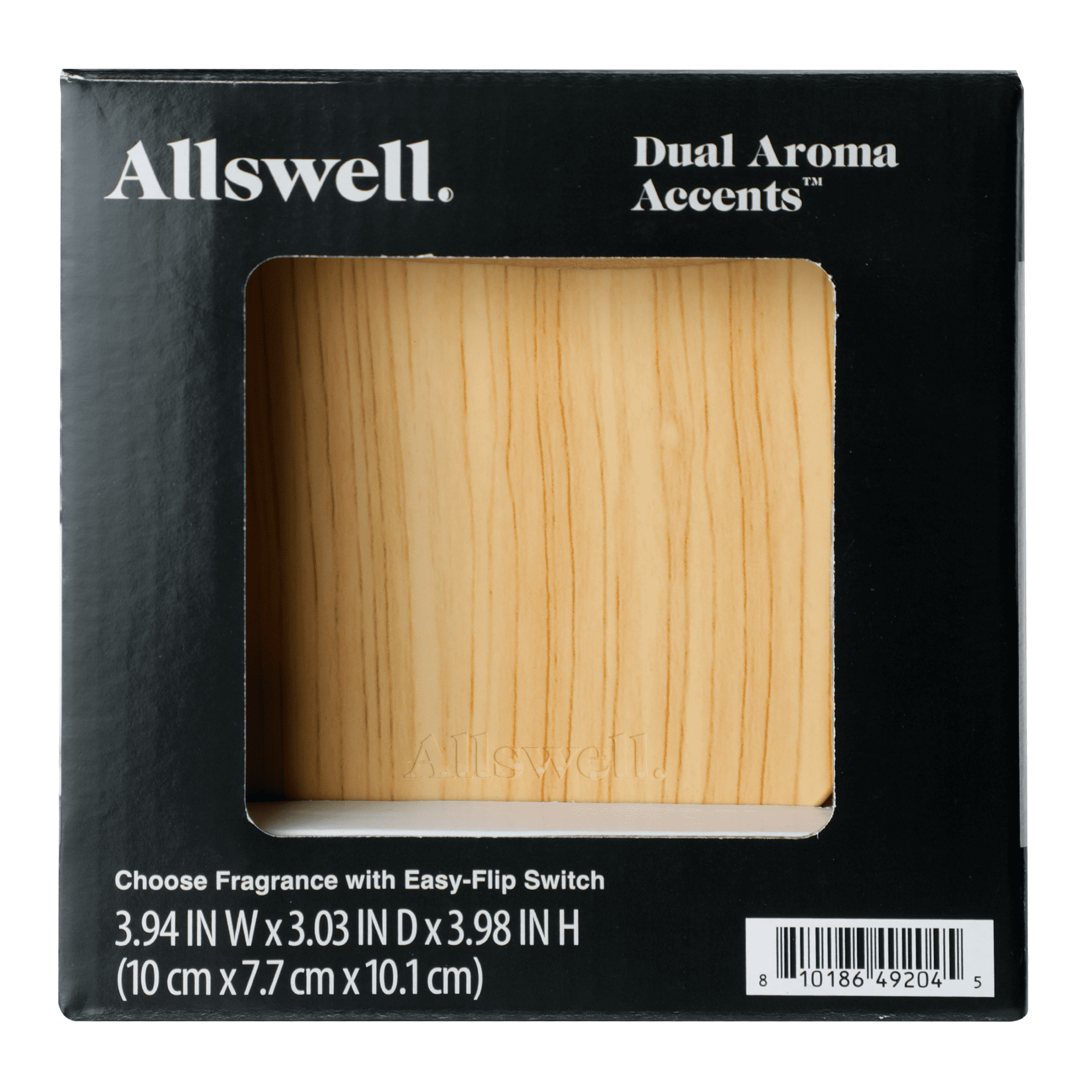 Allswell Dual Plug In Aroma Accent Fragrance Dispenser, Woodgrain
