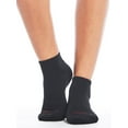 thumbnail image 2 of Kalon 12-Pack Black Ankle Athletic Socks for Women, 2 of 6