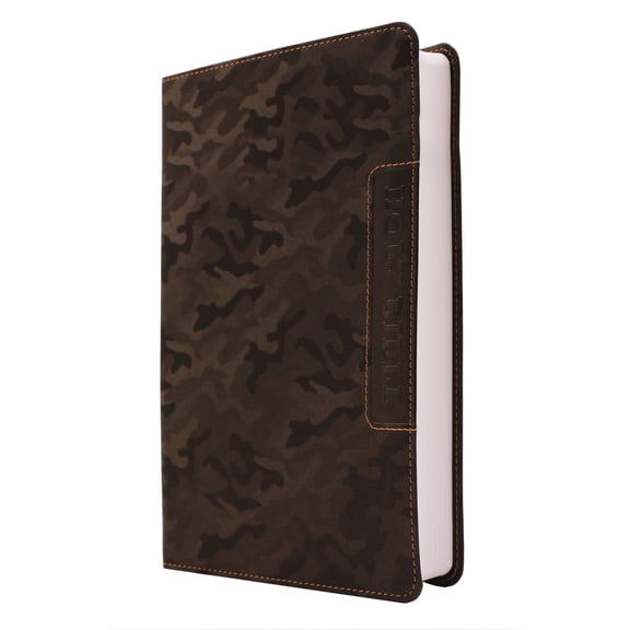 Pre-Owned Niv, Boys' Bible, Leathersoft, Brown Camo, Comfort Print (Imitation Leather) 031045509X 9780310455097