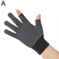 thumbnail image 4 of KRONDO Thermal Winter Gloves Summer UV Protection Driving Gloves Women, 1 Pair Half Finger Sunblock Glove, Non Slip Hiking Hand Warm - Ice Fishing Glove, 4 of 8