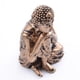 thumbnail image 4 of Estatua de Buda meditando - Decoraciones artísticas budistas - Escultura de resina premium Plata, 4 of 9