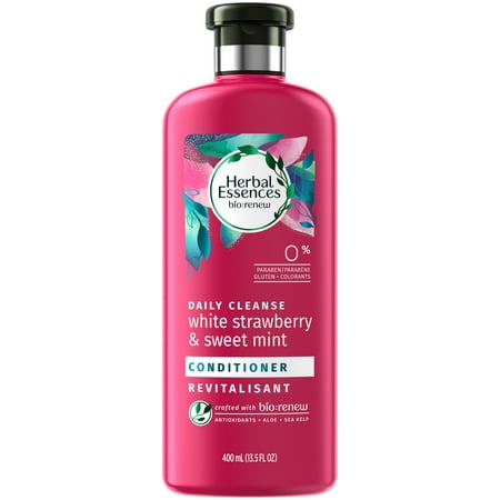 Herbal Essences Bio:Renew Daily Cleanse White Strawberry & Sweet Mint Conditioner 13.5 fl. oz. Bottle