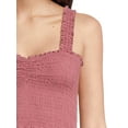 thumbnail image 4 of Self Esteem Juniors’ Smocked Peplum Tank Top, Sizes XS-XL, 4 of 5