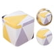 thumbnail image 5 of Funda elástica , taburete de almacenamiento plegable, para muebles, reposapiés, protectoras, fondo elástico, perfecl cubierta otomana, 5 of 8