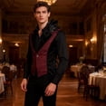 thumbnail image 4 of Gothic Aristocratic Tailcoat Vest for Performance - Menswear Styled Garment for Home and Stage Use, 4 of 7