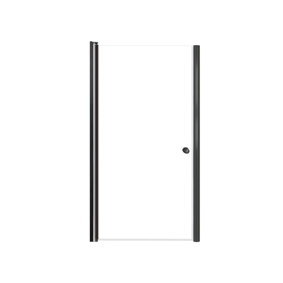 Transolid LSD367006C-MB Lyna 36-in x 70-in Pivot Shower Door, Matte Black