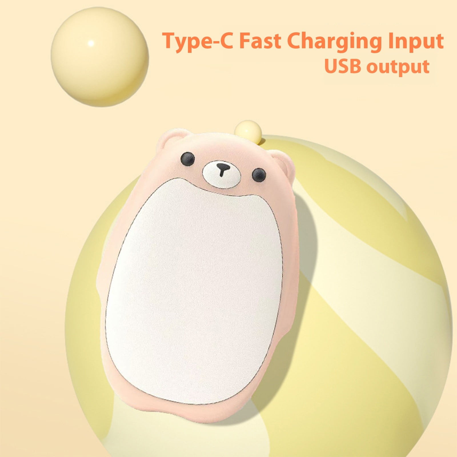 Silicon Hand Warmers Clasps Design 3 Speed Temperature Control Delicate Rechargeable Heating Device For Women Friend