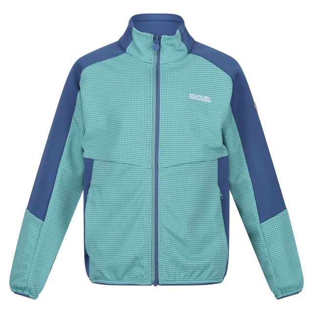 Regatta - Forro Polar Highton II para Niños/Niñas (Azul Bristol, Vaquero Dusty)