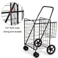 thumbnail image 3 of Patiojoy Chariot Utilitaire Pliant avec Roues Pivotantes Rangement Facile, 3 of 7
