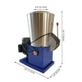 thumbnail image 2 of 15kg Dry Flour Mixer Vertical Dough Maker Food Blender Mixing Machine Feed Processing Machine 110V, 2 of 6