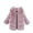 Watermelon Red, variant on Cethrio Girl Fleece Jacket, Winter Warm Long Sleeve Full Zip Faux Fur Coats Pink Size 7-8 T