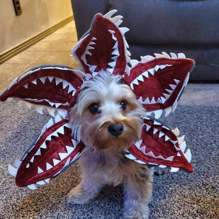 Weis Demogorgon Dog Costume Stranger Diy Demodog Cosplay Hat Headgear Thing Props For Cats Canada - Diy Dog Banana Costume Weis Demogorgon Dog Costume Stranger Diy Demodog Cosplay Hat Headgear Thing Props For Cats Canada - Diy Dog Banana Costume