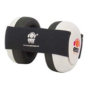 Ems for Kids Baby Earmuffs - Black on White