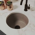 thumbnail image 5 of Native Trails Nsb1407 Nativestone 14" Undermount Single Basin Concrete Bar Sink - Charcoal, 5 of 7