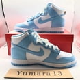 thumbnail image 3 of N I-K-E Dunk High Retro Blue Chill White DD1399-401 Men's Size, 3 of 6