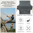thumbnail image 4 of Asfixiado Men's Hiking Cargo Shorts, Quick Dry Outdoor Stretch Tactical Shorts, Lightweight Camping Golf Short with Multi Pockets Army Green, 4 of 10