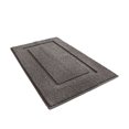 thumbnail image 1 of Yuarrent Alfombra de baño antideslizante de felpa con parte inferior de TPR para un paso seguro absorbente lavable Juegos de accesorios de baño Gris profundo 40*60cm, 1 of 6