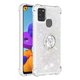 thumbnail image 2 of Funda para Samsung Galaxy A21S con Brillo Líquido Flotante, Purpurina, Parachoques y Anillo Giratorio Soporte, 2 of 5