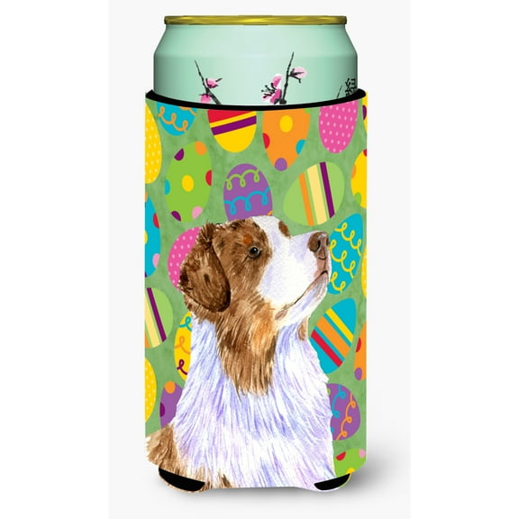 Australian Shepherd Easter Eggtravaganza Tall Boy Hugger