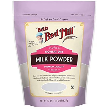Bobs Red Mill Non Fat Dry Milk Powder, 22 Oz (Pack Of 3)