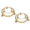 thumbnail image 2 of veasfak 2 Pcs Support de Lampe 3 Vis 78mm pour Suspensions, 2 of 9