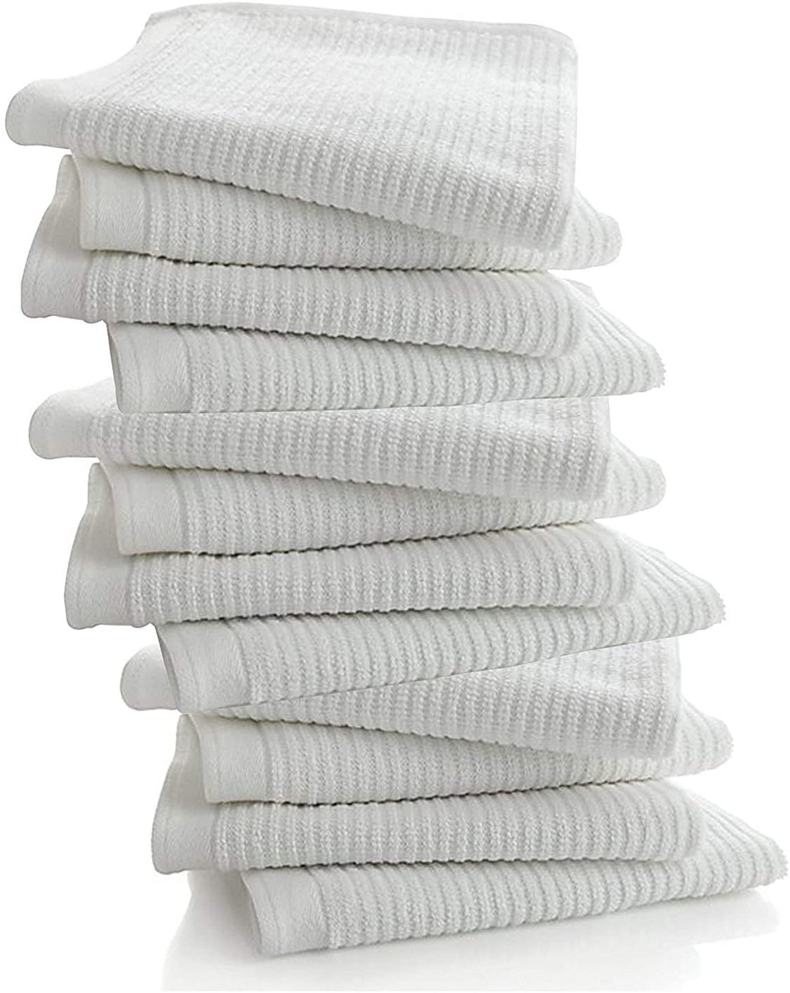 Green Multipurpose Towels Avalon Towels Terry Bar Mop Towels Value Pack of 60 Cotton Cleaning Rags Restaurant Towels Kitchen Towels Size 14x17 – Absorbent and Durable Reusable Shop Rags 