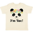 thumbnail image 3 of Inktastic 2nd Birthday Panda Face 2 Year Old Girl Girls Toddler T-Shirt, 3 of 5