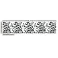 thumbnail image 2 of Ambesonne Black and White Fabric by the Yard Upholstery, Butterfly Motif, 2 Yards, Black White, 2 of 4