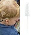 thumbnail image 1 of Pincel de Tomo de Ventilacia de Audífonos, Eliminar las Cepillos de Limpieza de Audífonos de Nylon para el Cabello de Nylon Extender La Vida Útil de Los Auriculares, 1 of 7