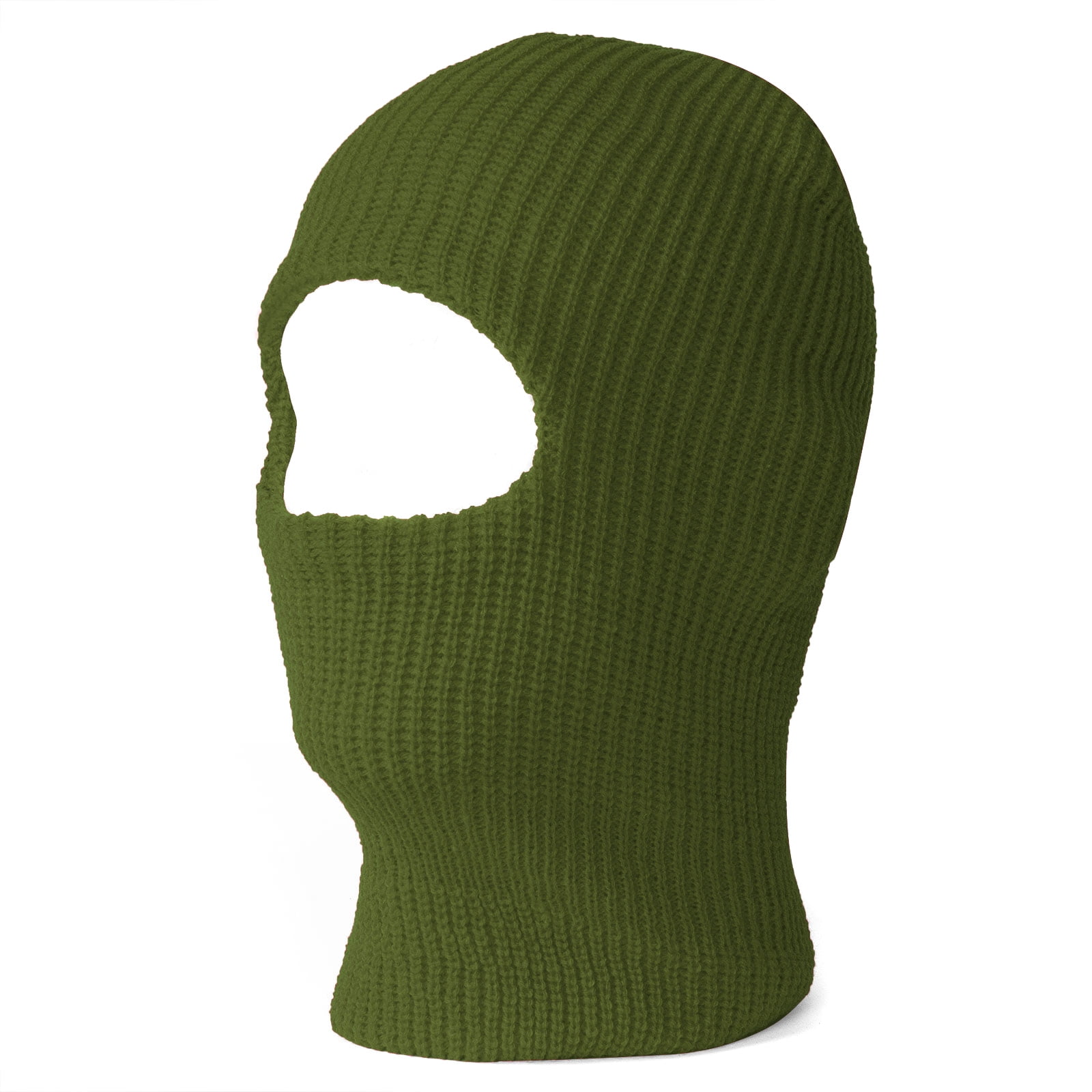 TopHeadwear Face Ski Mask 1 Hole Olive by