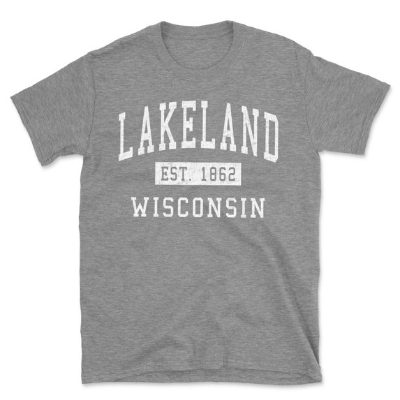 Lakeland Wisconsin Classic Established Men's Cotton T-Shirt
