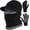 Black, variant on 2 count Winer Kni Beanie Balaclava Ha -Slip ouch Screen Miens Se hermal Ski Cap Unisex for Womens Mens