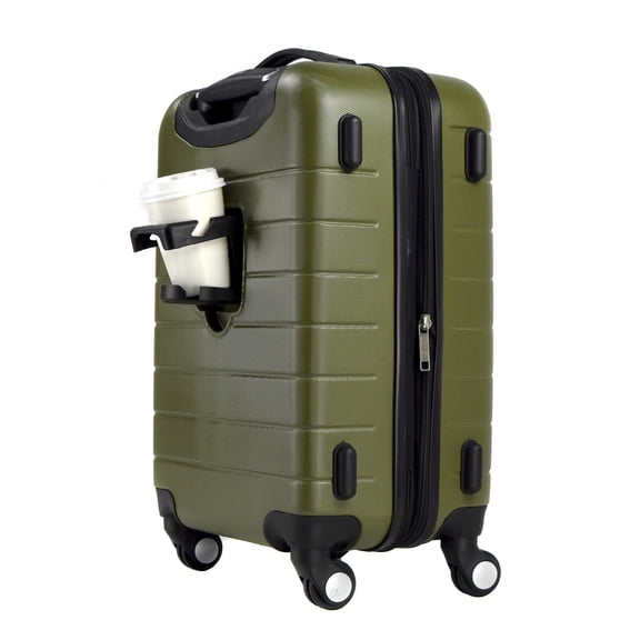 Wrangler 20" Expandable Spinner Rolling Carry-on with USB Port