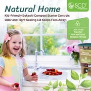 All Seasons Indoor Composter, Countertop Kitchen Compost Container - Tan
