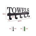 thumbnail image 4 of Towel Holder For Bathroom,towel Racks, Towel Hooks Door Hooks For Bathroom, 4 of 4