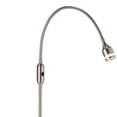 thumbnail image 6 of Floor Lamp in Brushed Steel Metal Adjustable LED, 6 of 8