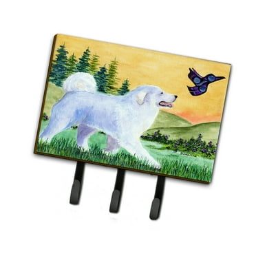 Carolines Treasures SS8241TH68 Great Pyrenees Leash Holder or Key Hook, Large, Multicolor
