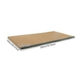 thumbnail image 2 of 100*200*5cm Foldable Rectangle Tatami Mattress Blue&Brown Tatami Mattress for Beds Meditation Spaces Yoga, 2 of 16