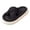 A-Black16, variant on Women's Slippers Open Toe Crisscross Fuzzy Corduroy Slide Sandals Warm Comfy Lined Casual Winter House Slides