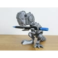 thumbnail image 5 of Clever Contraption Jumbo Fidget T-Rex Cyborg – Flexible Articulating 3D Printed Novelty for Teens & Adults, 5 of 9