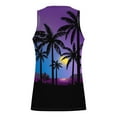 thumbnail image 4 of Tank Top para Hombres Hombres Casual Pullover Cuello Redondo Tank Top Deportes Hawaii sin Mangas, 4 of 4