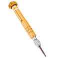 thumbnail image 4 of 5-in-1 Screwdriver, Aluminum Alloy Stable Repair Screwdriver Practical With Ergonomic Handle For Watch Jewelry Maintenance Golden, 4 of 8