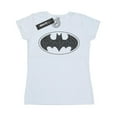 thumbnail image 1 of DC Comics Womens Batman One Colour Logo Cotton T-Shirt, 1 of 4