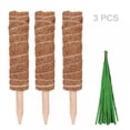 thumbnail image 3 of Coir Totem Pole Safe Plant Support Extension Coir Moss Stick Climbing Indoor, 3 of 7