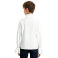 thumbnail image 3 of renvena Boys Pirate Shirt Vampire Renaissance Victorian Blouse Top Halloween Party Cosplay Shirts Costume Size 6-16 White 8, 3 of 7