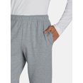 thumbnail image 4 of Athletic Works Men's and Big Men’s Fleece Jogger Pants, Sizes S-3XL, 4 of 5